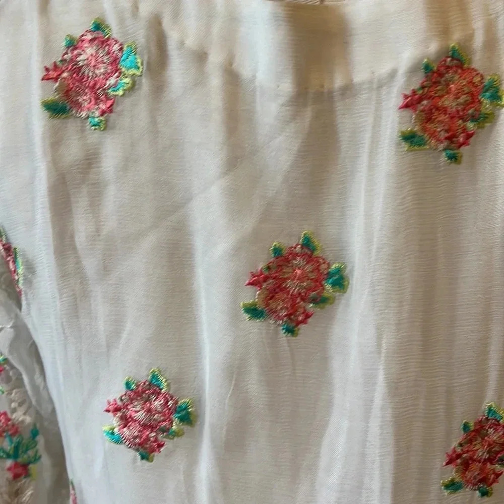 Beautiful 🤩 embroidered Indian tunic top ￼size S - Picture 13 of 15